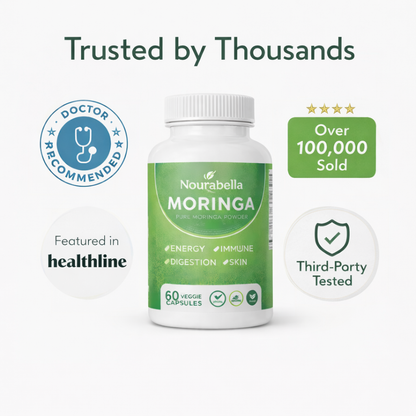 Organic Moringa Capsules - Relieve Joint Pain and Promote Energy Production